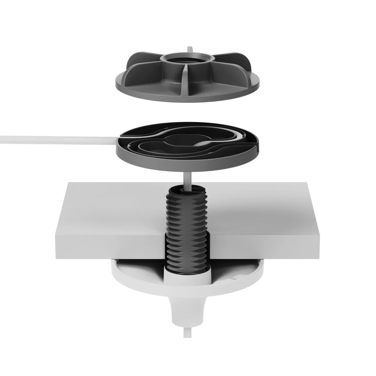 Soporte Colgante de Techo Logitech Mic Pod Pendant Mount para Rally Mic Pod 952-000123