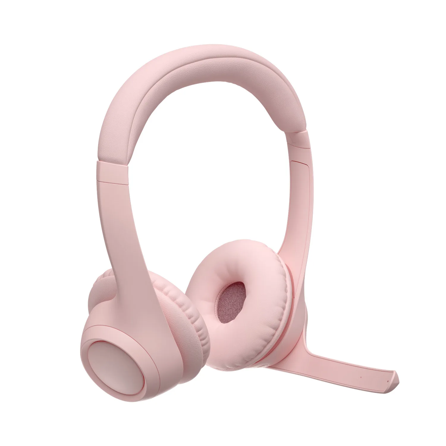 Auricular Inalámbrico Logitech Zone 300 Bluetooth 5.3 con Micrófono Doble y 20 h de Batería Rosa 981-001411