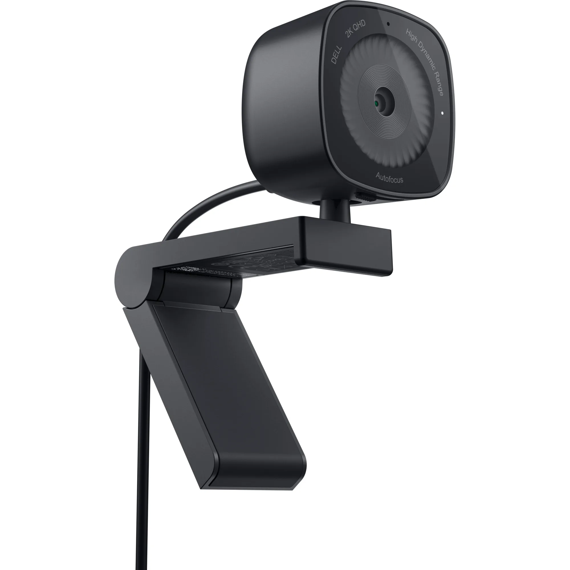 Webcam Dell WB3023 2K QHD autofoco micrófono con cancelación de ruido Teams Zoom WB3023