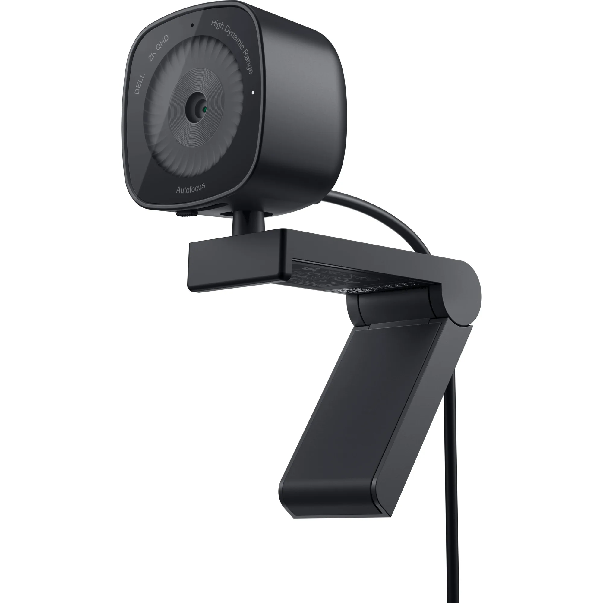 Webcam Dell WB3023 2K QHD autofoco micrófono con cancelación de ruido Teams Zoom WB3023