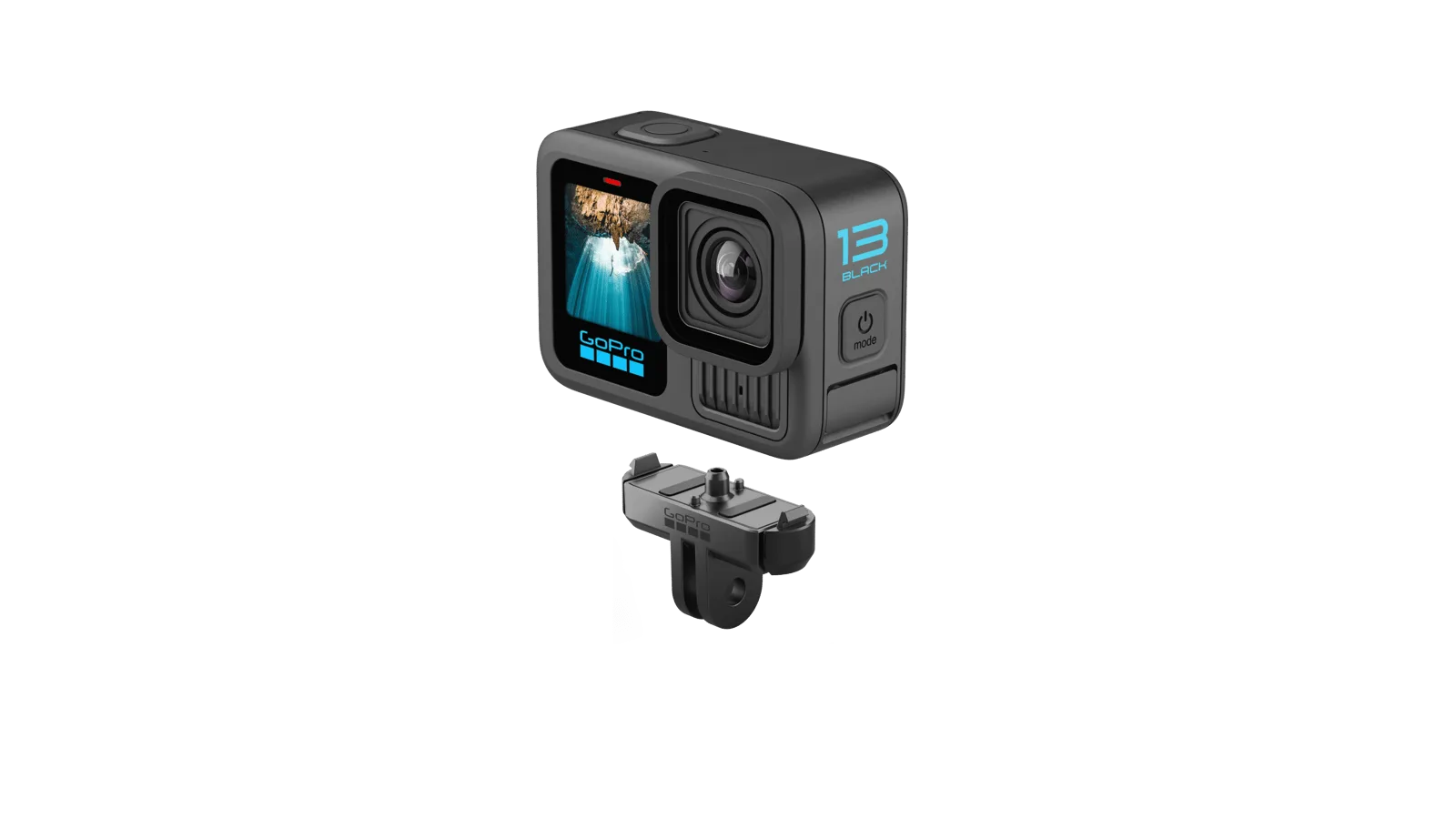 GO PRO Magnetic Latch Mount H13, Hero Lit, Max 2