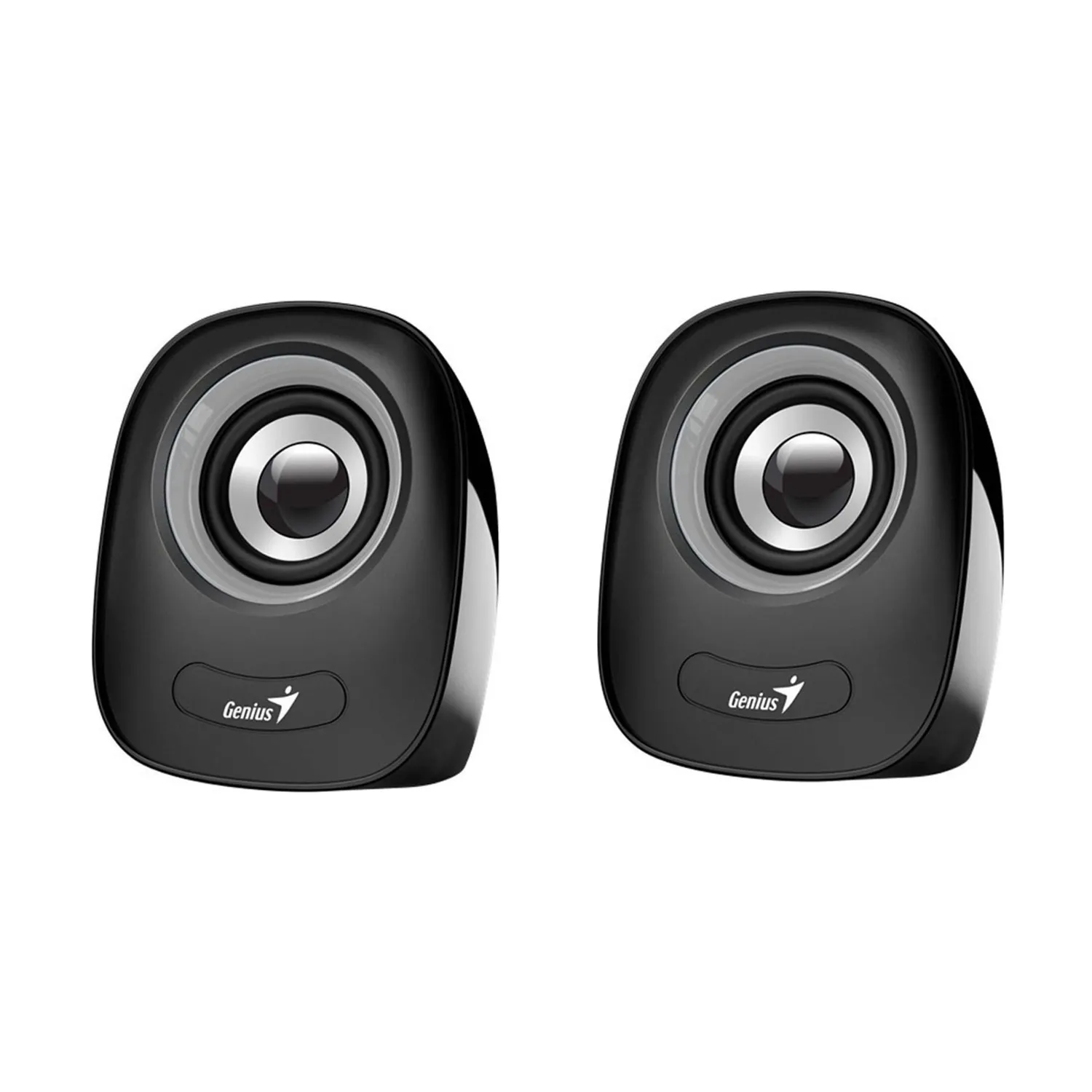 PARLANTES GENIUS SP-Q160 USB BLACK / GREY