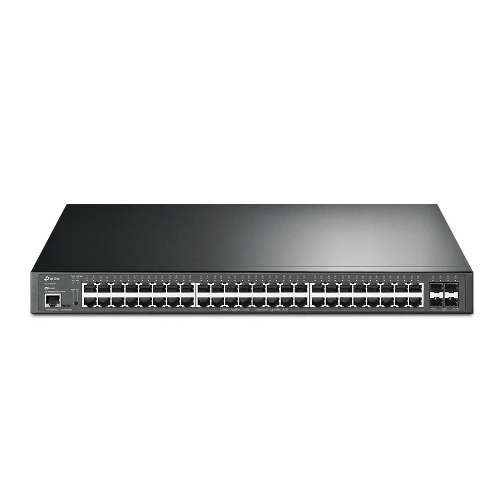 Switch TP-Link Omada TL-SG3452XP 48 Puertos Gigabit PoE+ 4 SFP+ 10G L2+