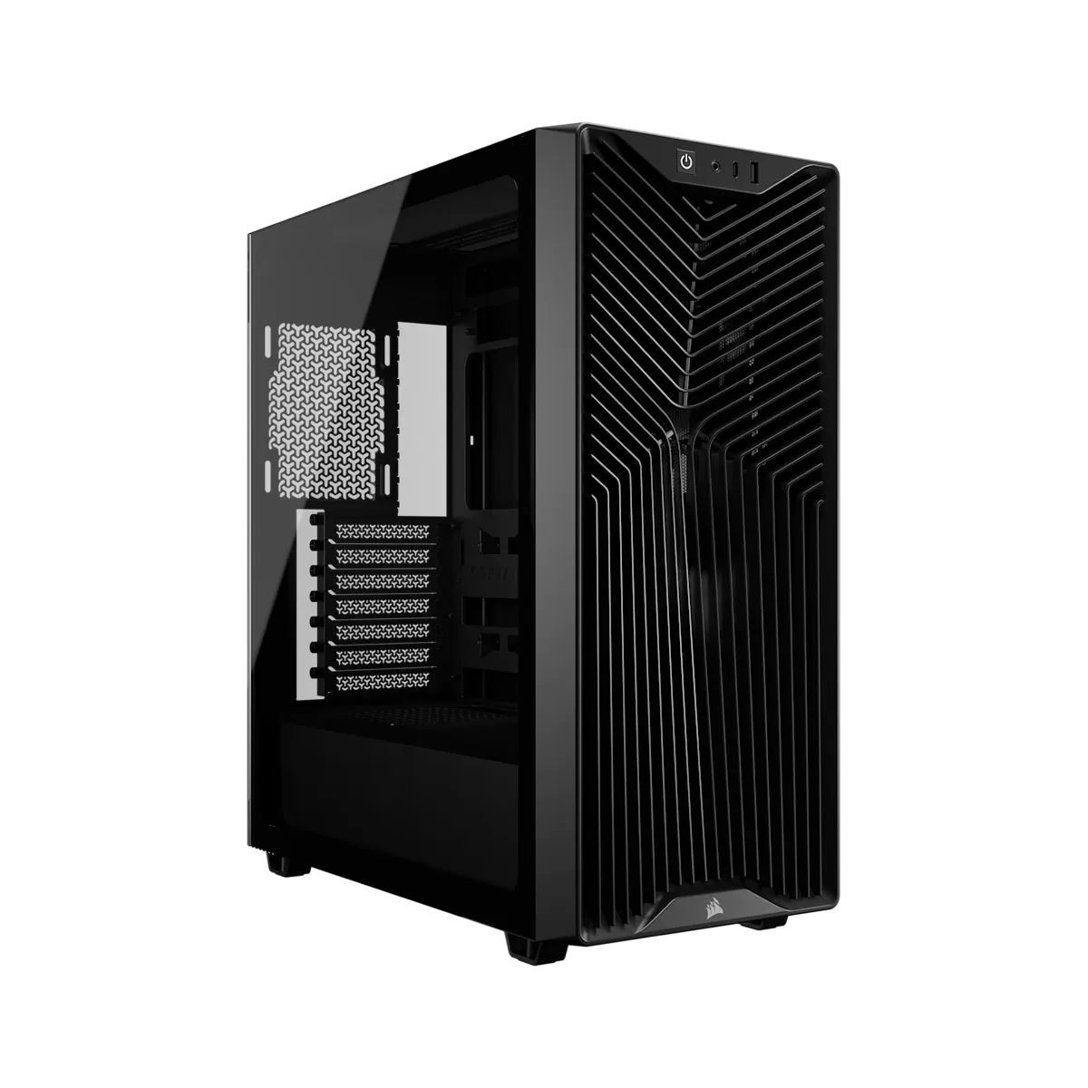 Gabinete Corsair 3200D RS Negro Mid-Tower ATX Vidrio Templado 3 Ventiladores RS120 PWM CC-9011334-WW