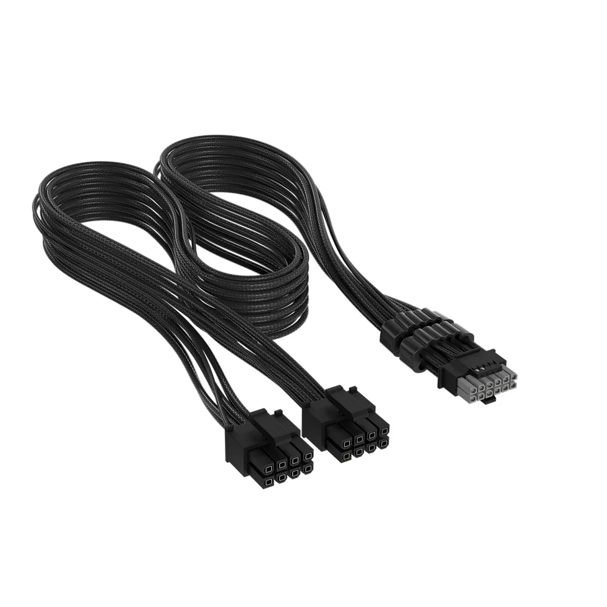 Cable Corsair Elite Premium Type 4 Negro Type 4 Dos PCIe 8 Pines a 12V-2x6 600W Funda Paracord Peines Incluidos CP-8920423