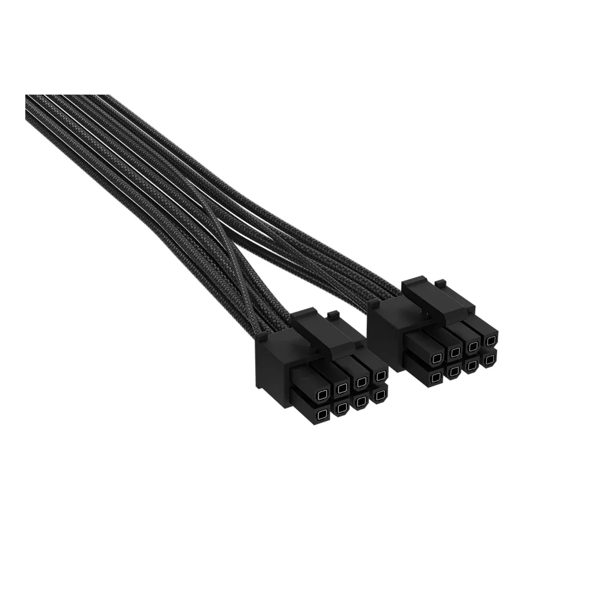 Cable Corsair Elite Premium Type 4 Negro Type 4 Dos PCIe 8 Pines a 12V-2x6 600W Funda Paracord Peines Incluidos CP-8920423