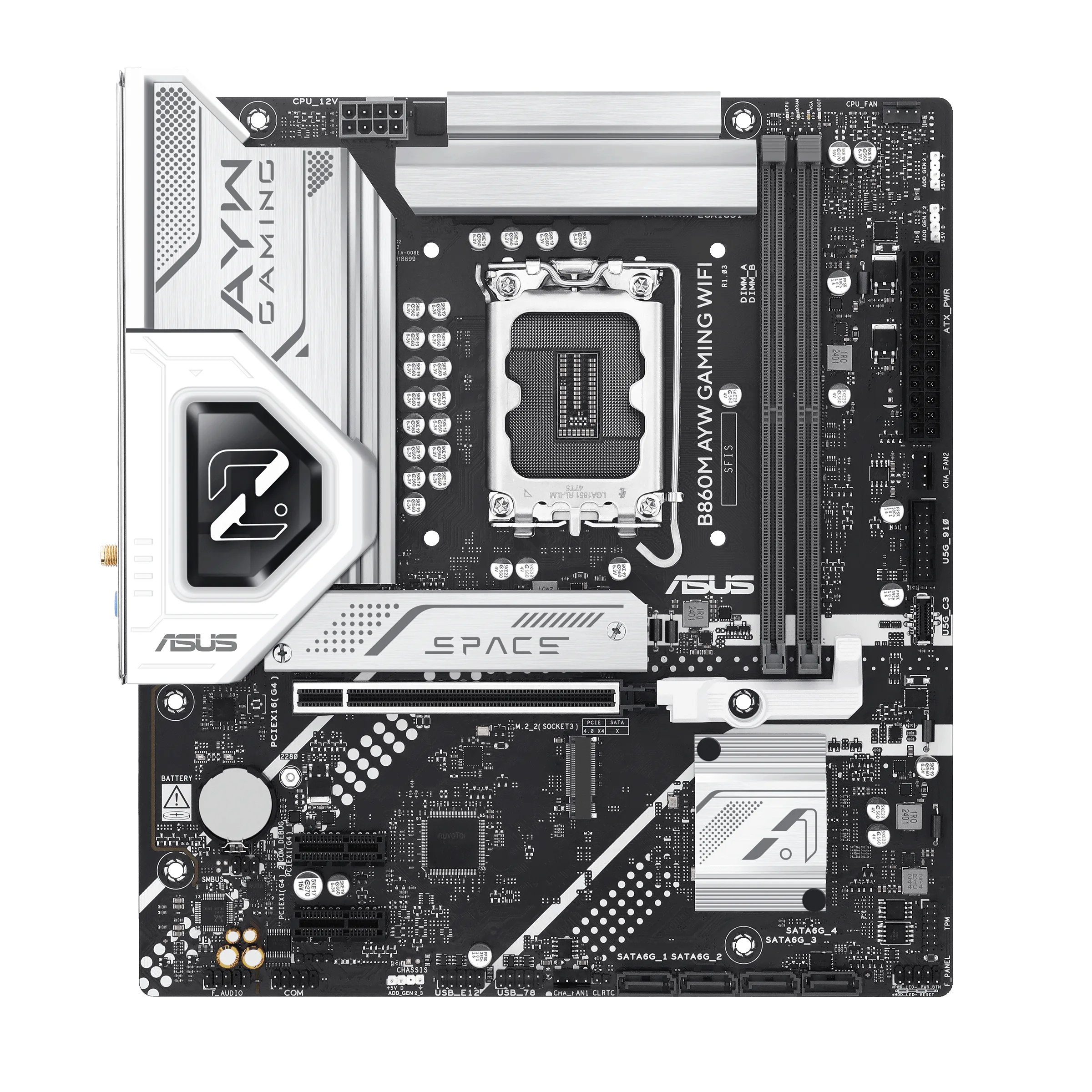 Motherboard Asus B860m Ayw Gaming Wifi Am5 Ddr5