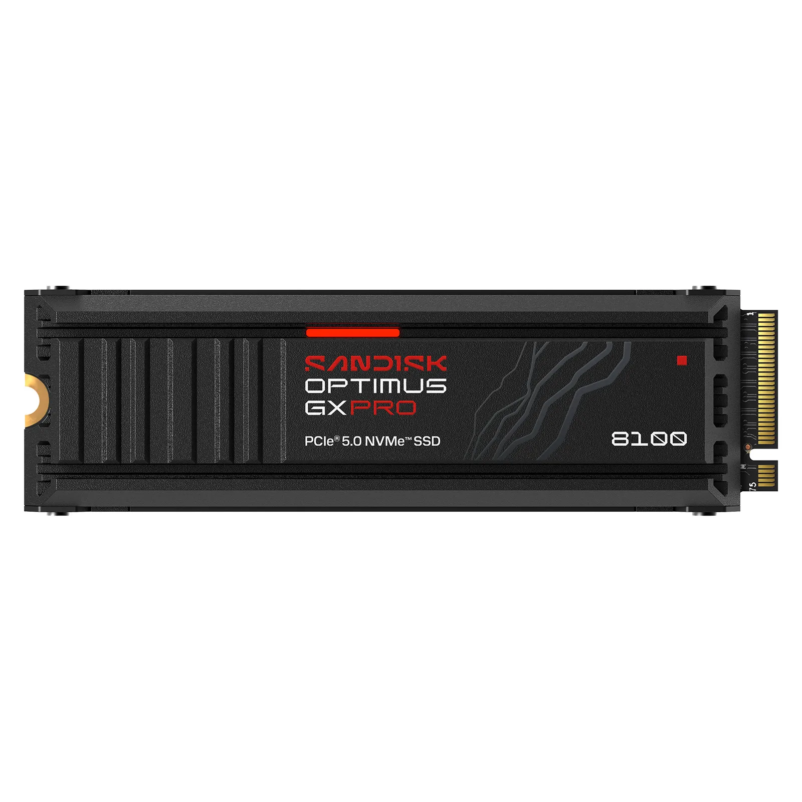 Disco SSD SanDisk Optimus GX PRO 8100 1TB M.2 2280 NVMe PCIe Gen5 con Disipador SDSP82100TAH-000E0
