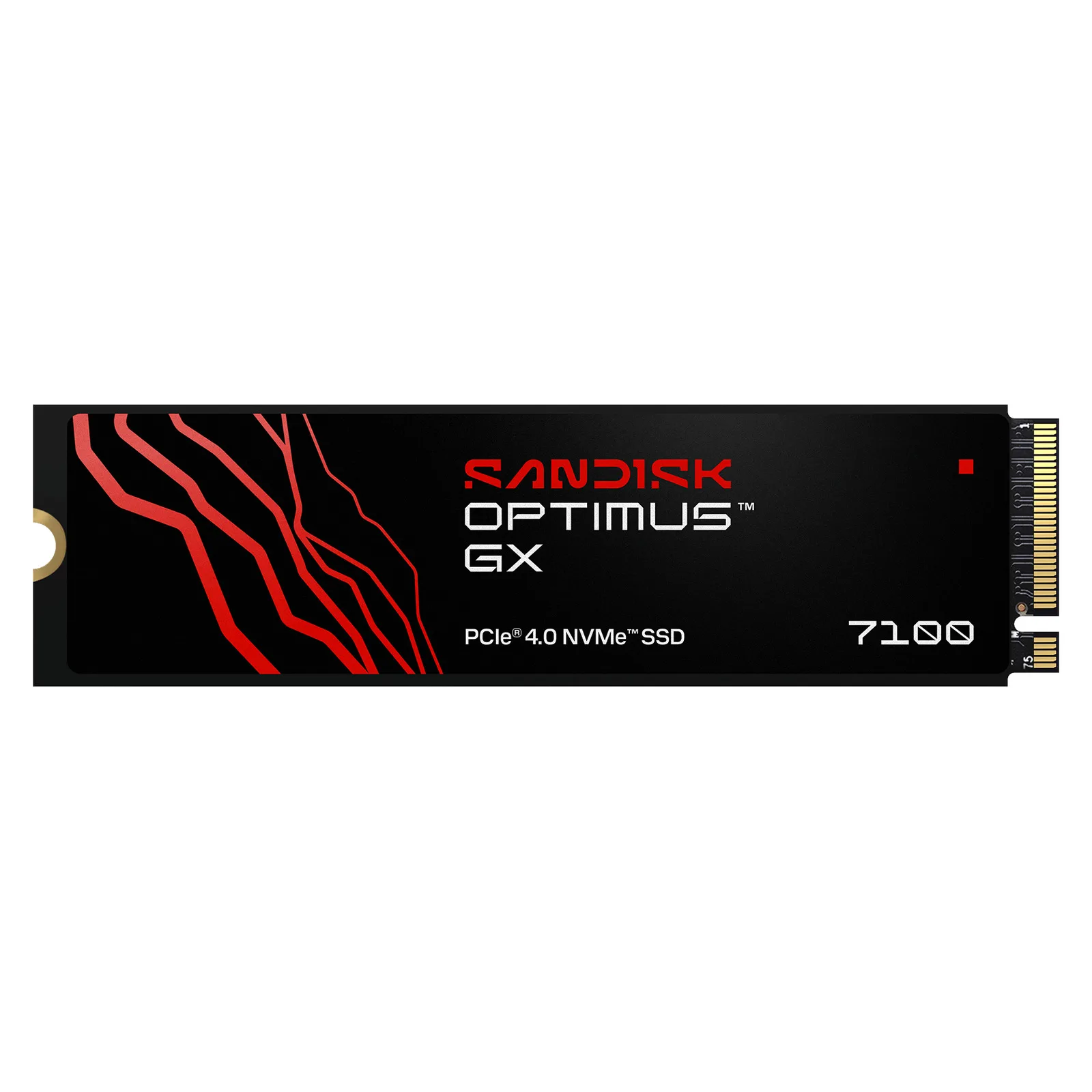 Disco SSD SanDisk Optimus GX 7100 500GB M.2 2280 NVMe PCIe Gen4 SDSP71500GAN-000E0