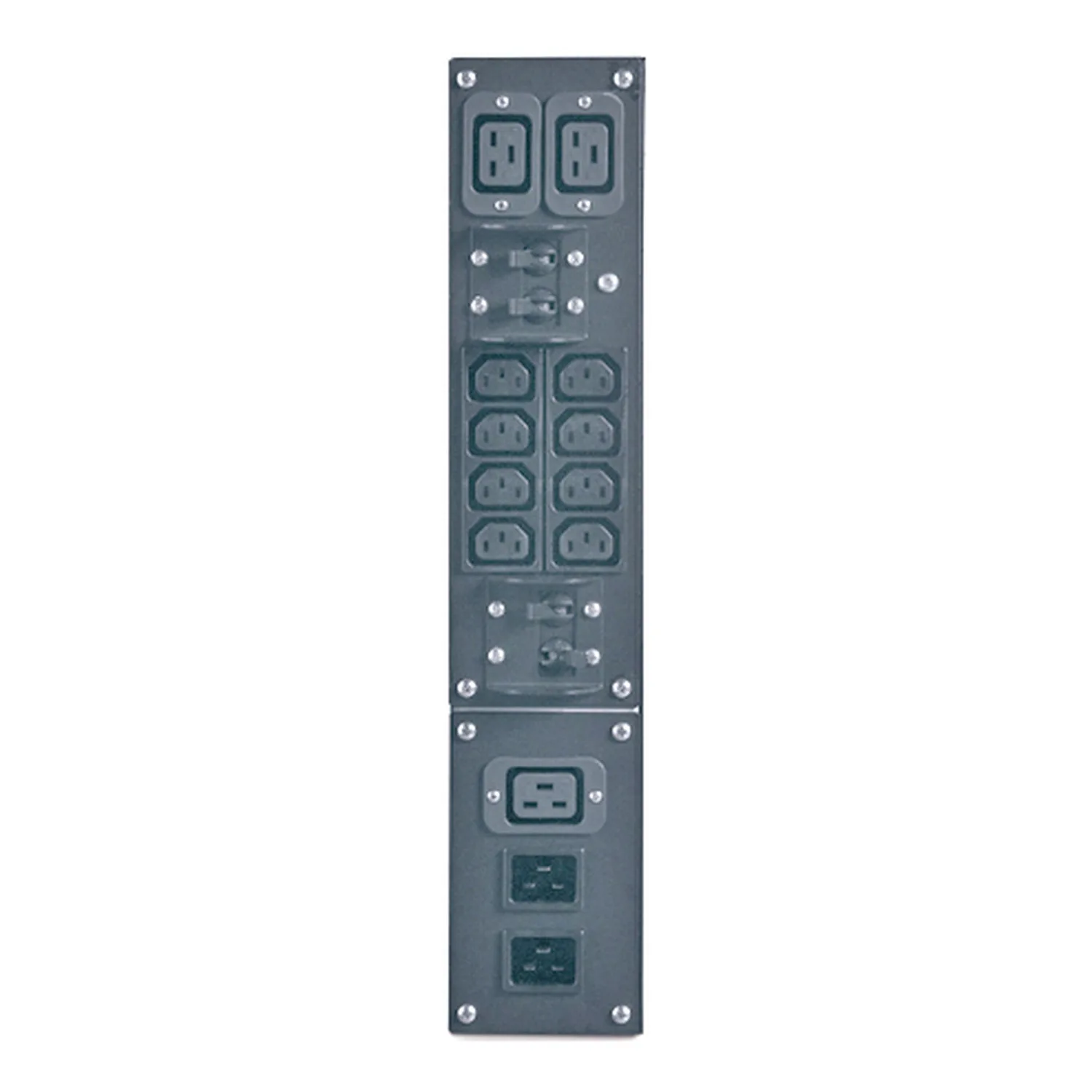 Tablero de Bypass APC de Mantenimiento Rackeable 2U 230V 32A 8 Tomas C13 y 2 C19 SBP5000RMI2U