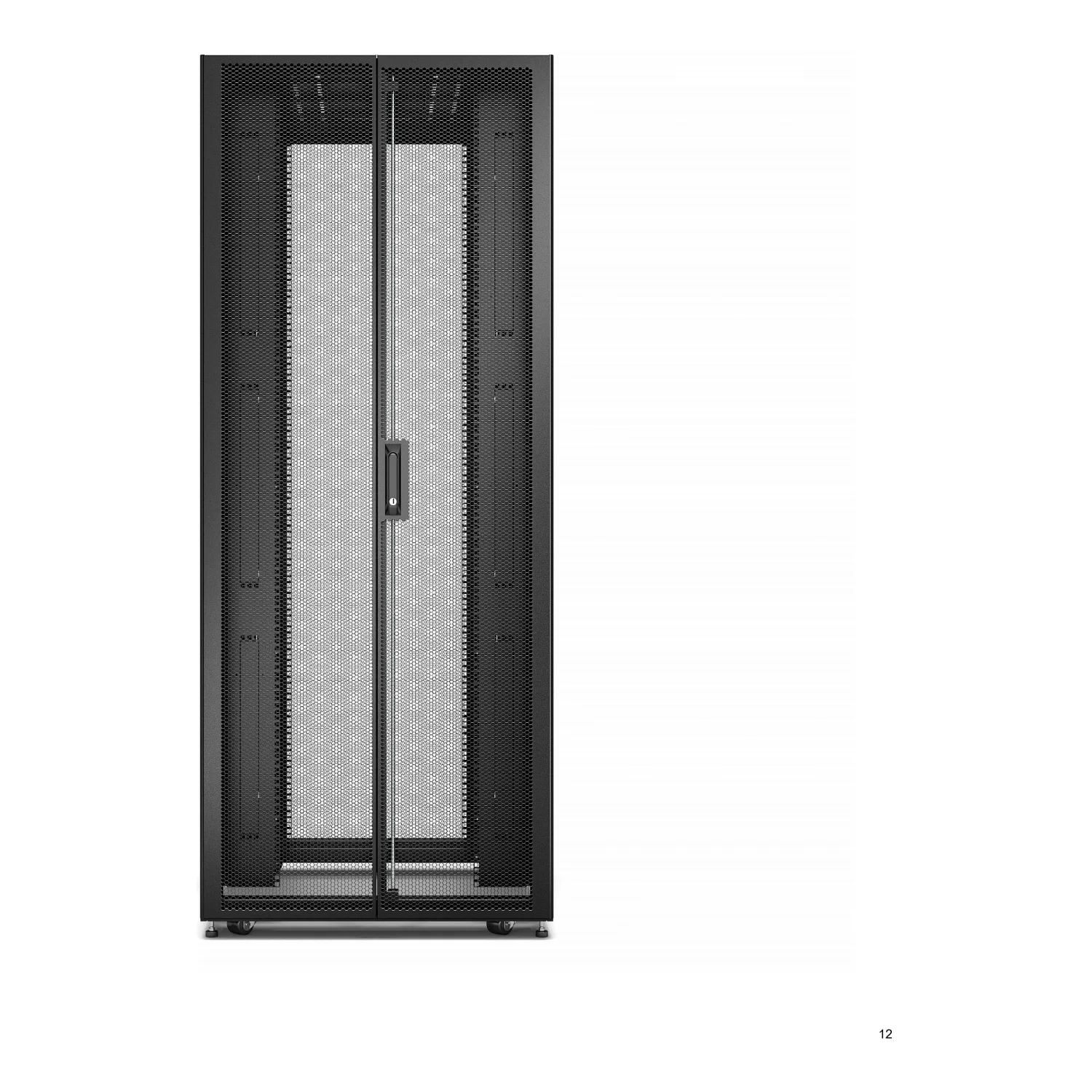 Rack APC Easy Rack 42U 800x1200 mm 19 pulgadas con Laterales Ruedas y Patas ER8222