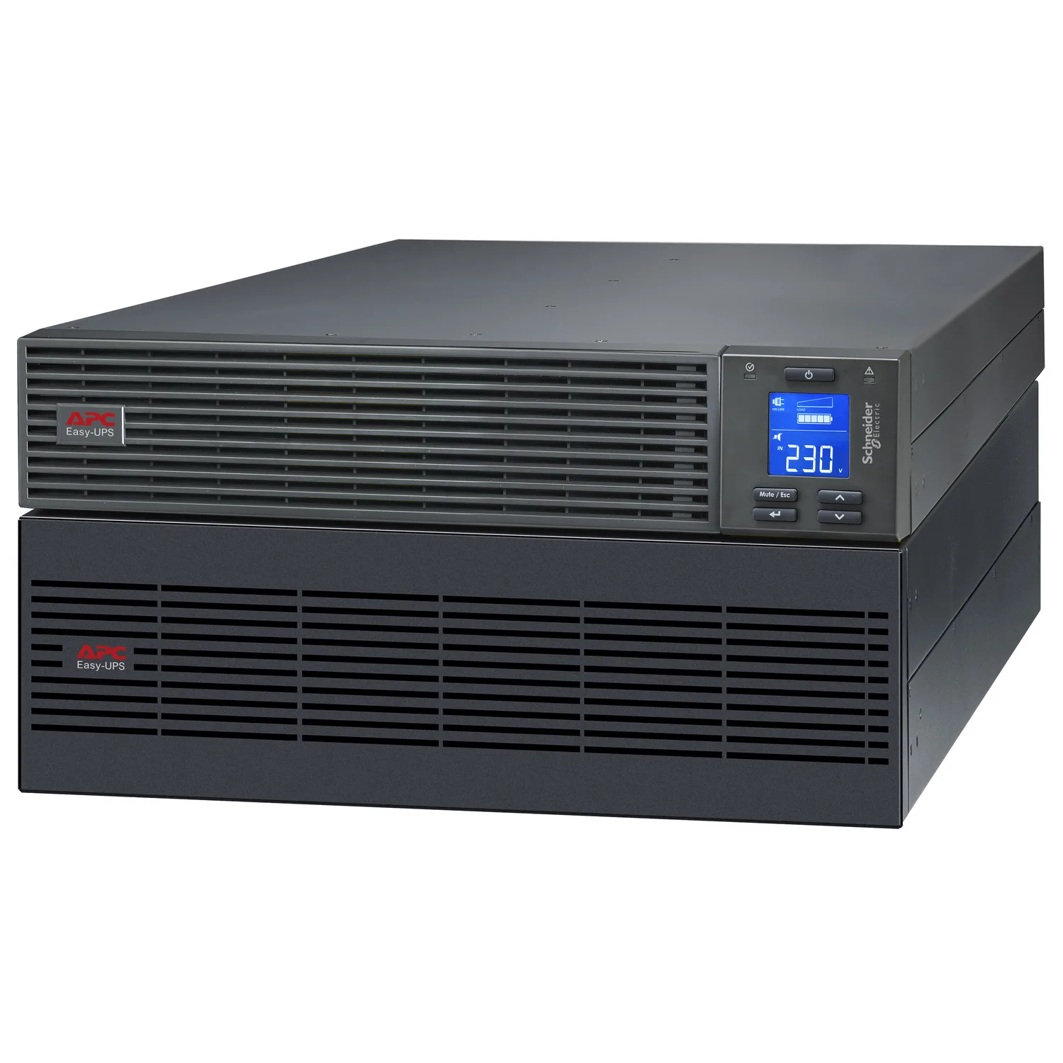 UPS APC Easy UPS On-Line SRV RM 6000VA 6000W Online Rackeable 5U Autonomía Extendida SRV6KRILRK