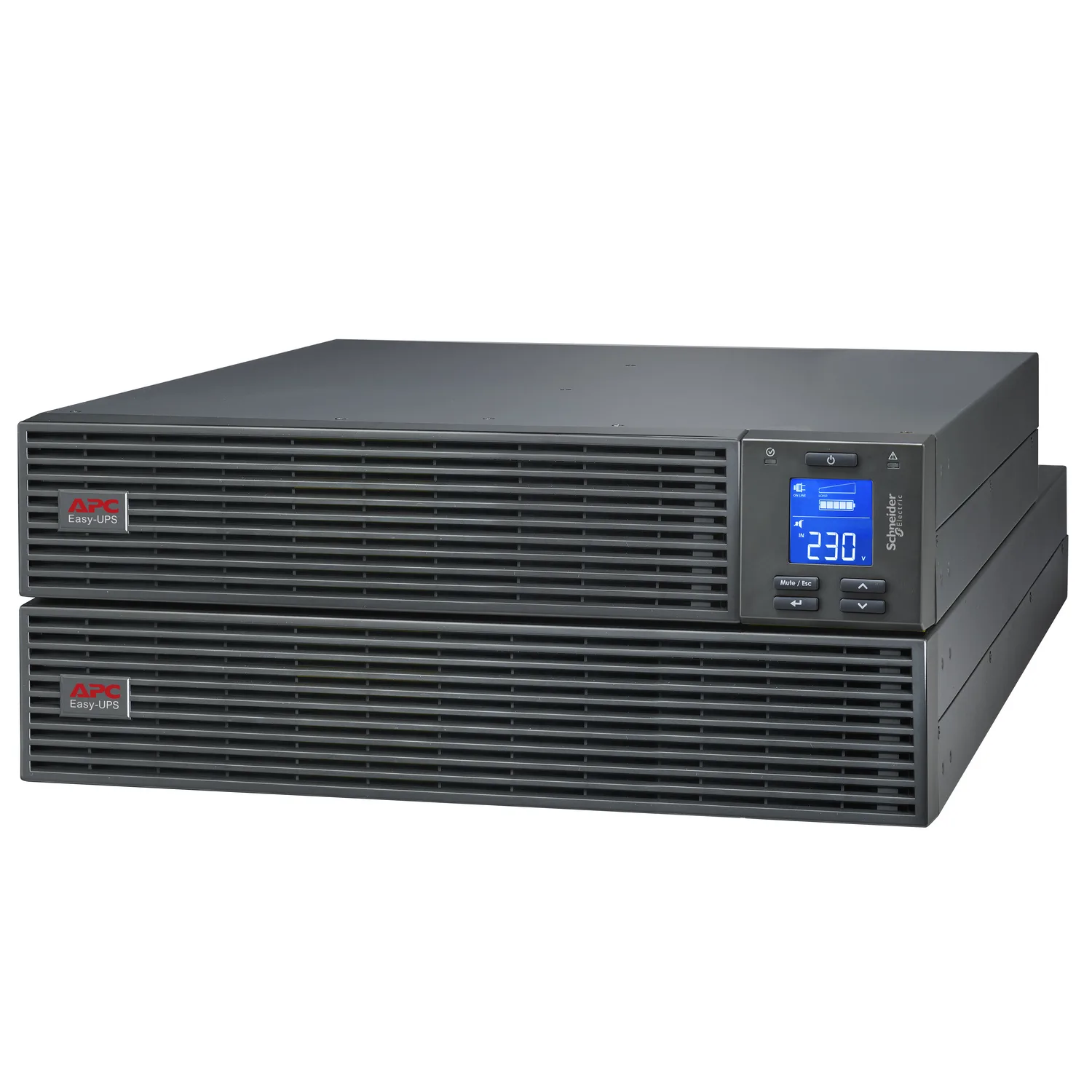 UPS APC Easy UPS On-Line SRV RM 1000VA 800W Online Rackeable Autonomía Extendida SRV1KRILRK-AR