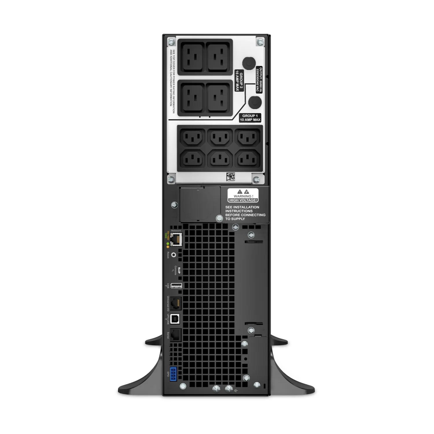 UPS APC Smart-UPS SRT 5000VA 4500W Online Doble Conversión Rack Torre con Tarjeta de Red SRT5KXLI