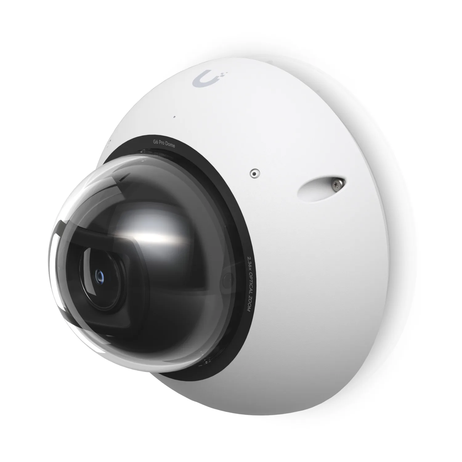 G6 Pro Dome- White- All-weather vandal-proof 4K PoE+ camera with a Multi-TOPS AI engine, 2.36x optical zoom, and a large 1/1.2" CMOS sensor for exceptional low-light clarity and long-range IR night vision. — foto 2