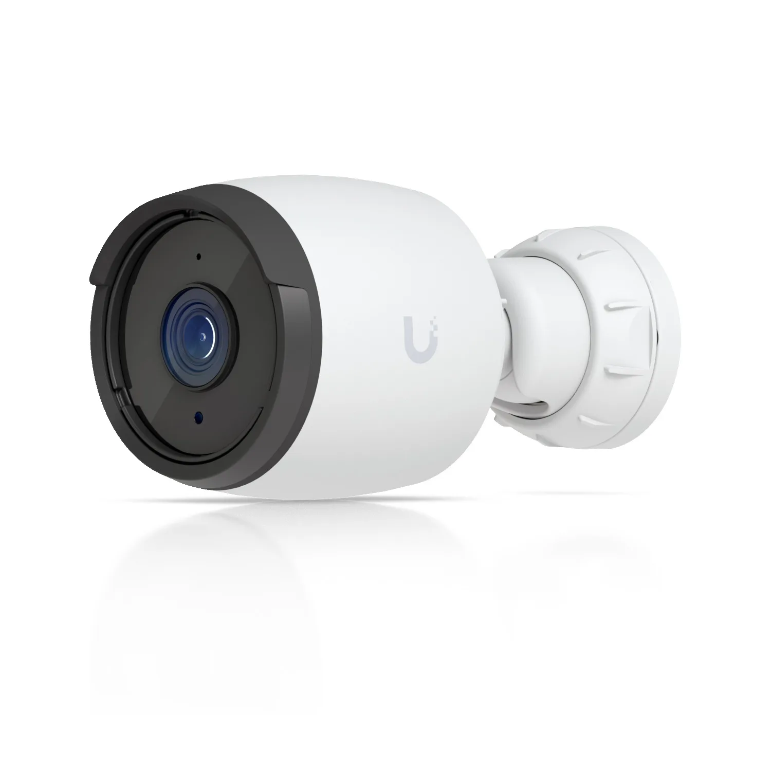 G6 Bullet- White- All-weather 4K PoE camera with a 1/1.8" 8MP image sensor, Multi-TOPS AI Engine, and long-range IR night vision.