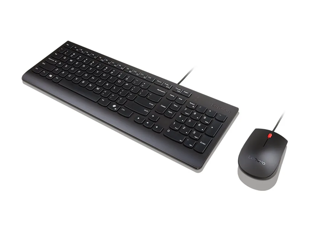 Combo Teclado Y Mouse Inalambrico Lenovo Negro USB-A 2.4G 4X31R64500