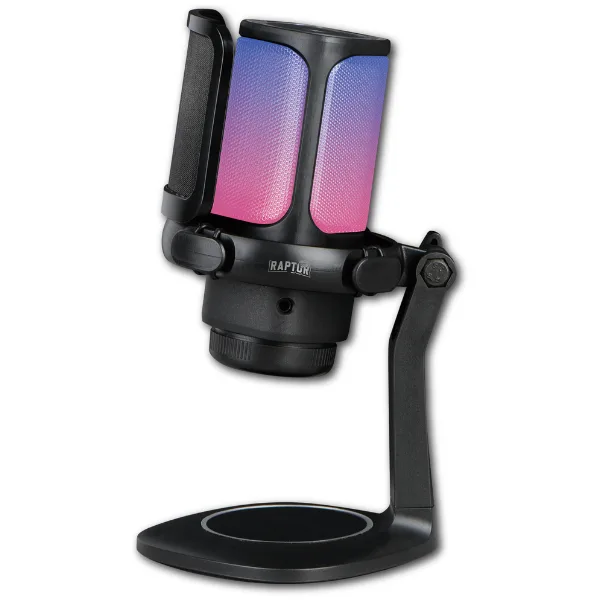 Micrófono Raptor Vox RGB USB P/Streaming