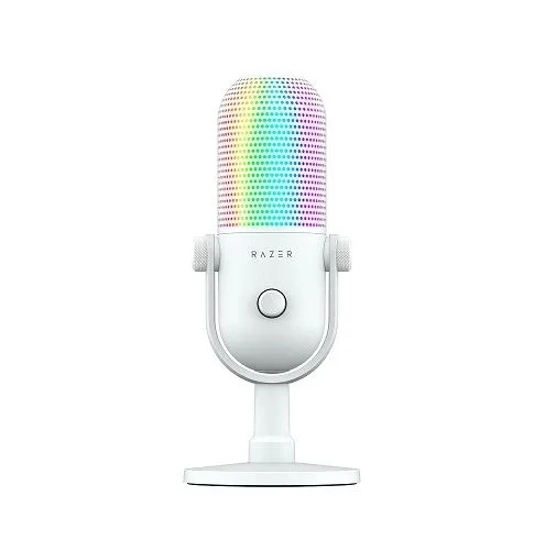 Micrófono Razer Seiren V3 Chroma RGB USB Blanco