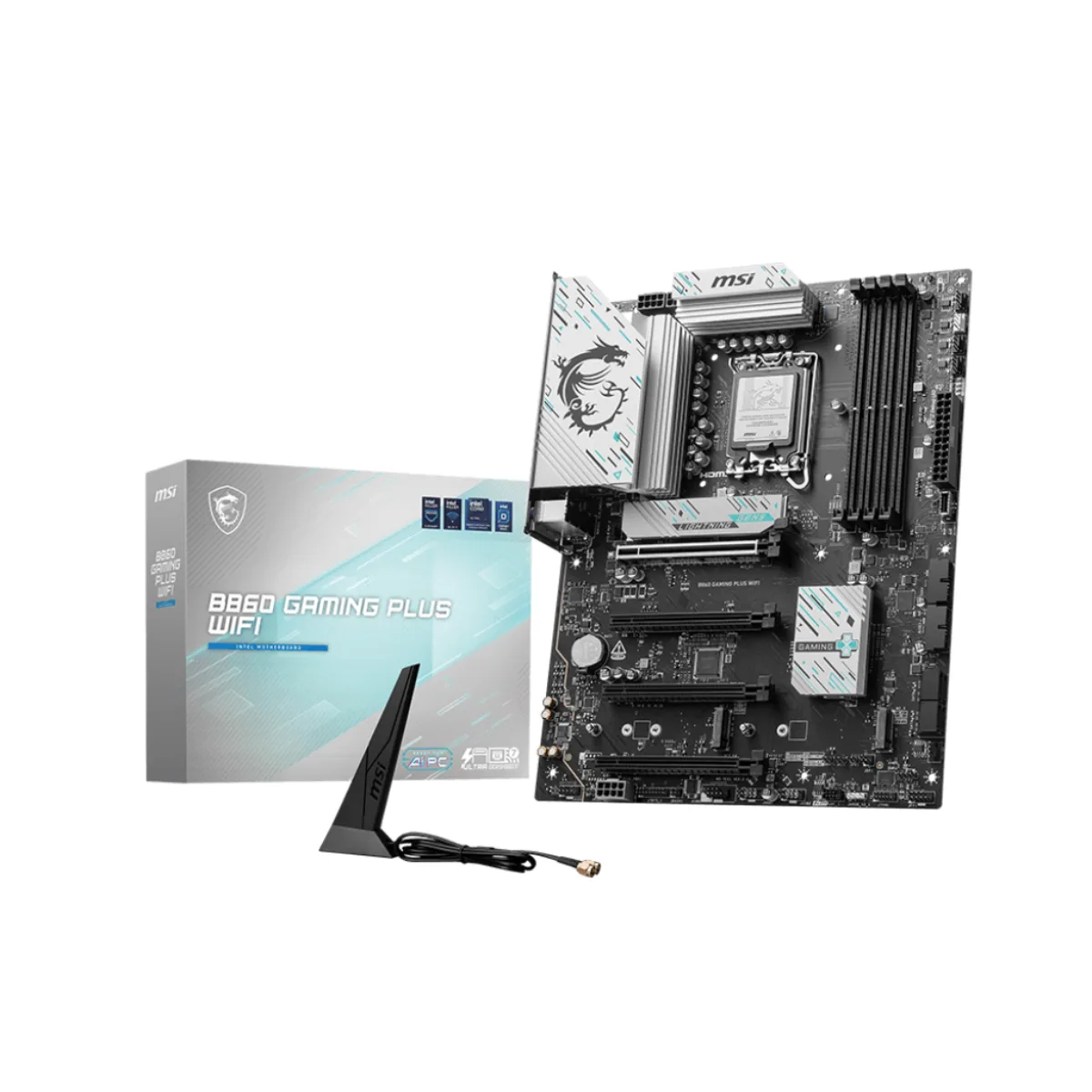 Motherboard MSI B860 Gaming Plus WiFi DDR5 LGA1851 B860 GAMING PLUS WIFI