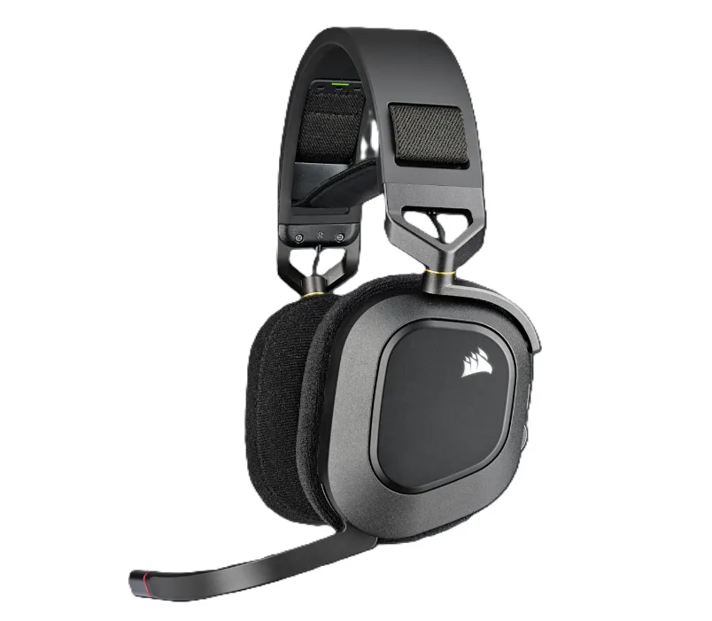 Auricular Corsair HS80 RGB Wireless Spatial Audio Carbon