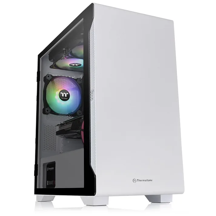 Gabinete Thermaltake S100 Mid-Tower TG Fan X1