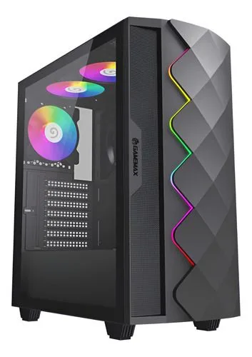 Gab Gamemax Diamond Cp Bk 4*fan Argb Atx