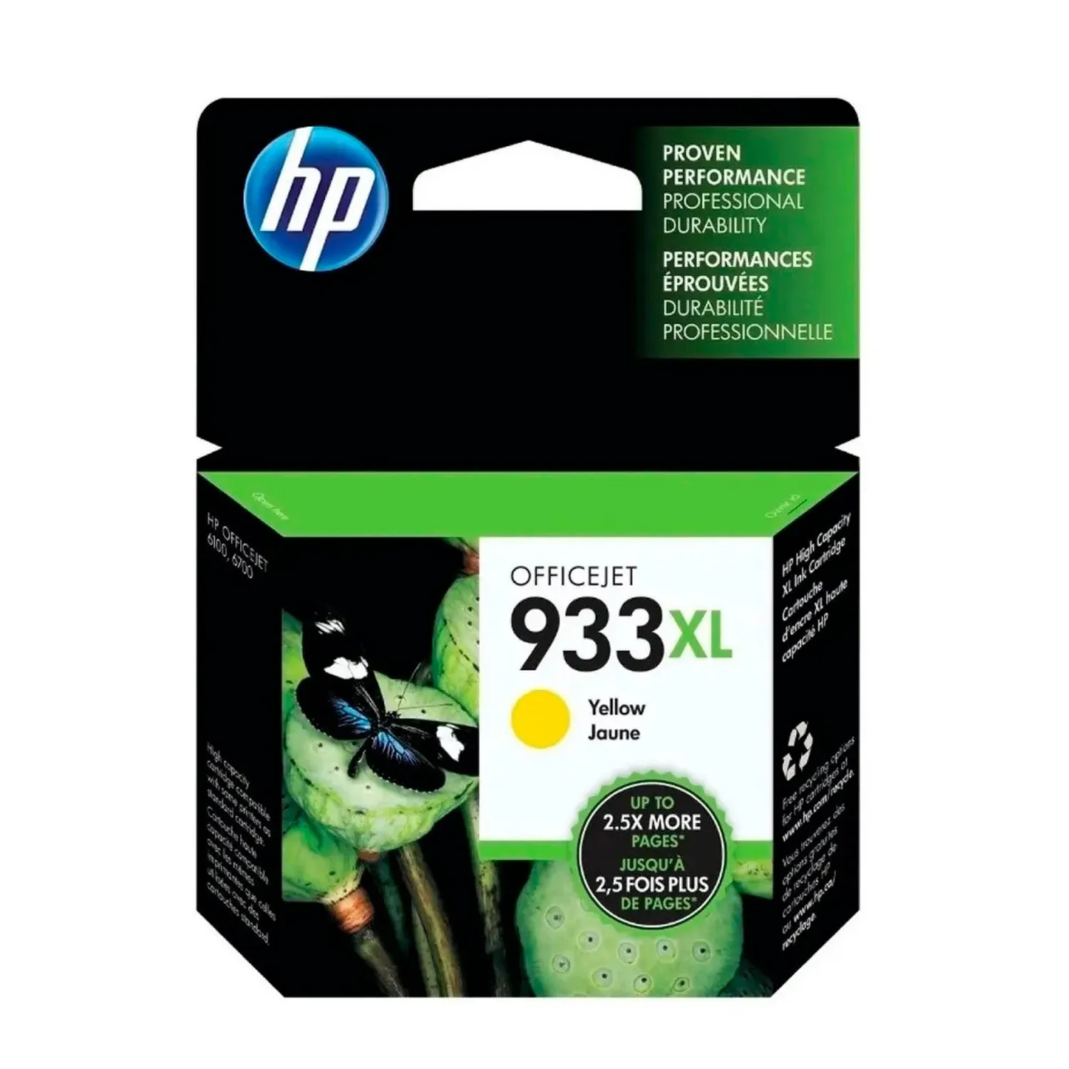 Cartucho De Tinta HP 933xl Amarillo