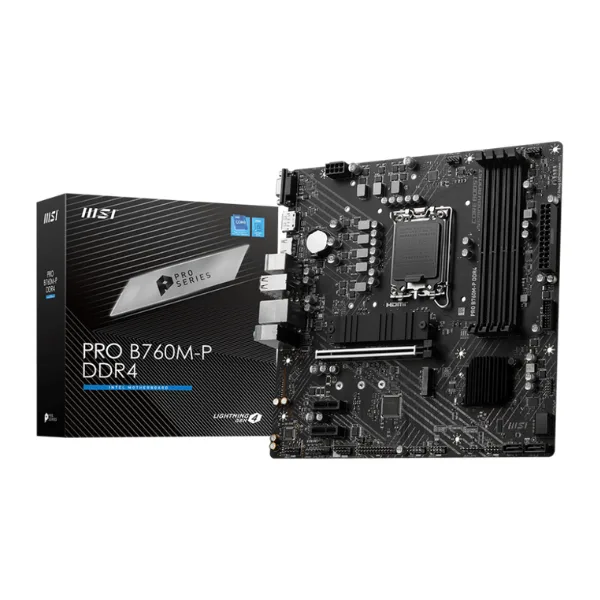 Mother MSI PRO B760M-P DDR4 1700 (12va/13va/14va Gen) (0991)