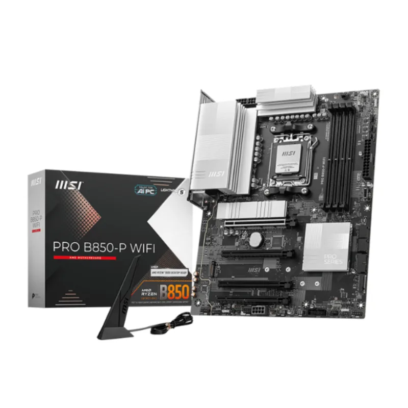 Mother MSI PRO B850-P WIFI DDR5 AMD5 (Serie 7000/8000/9000) (6046)