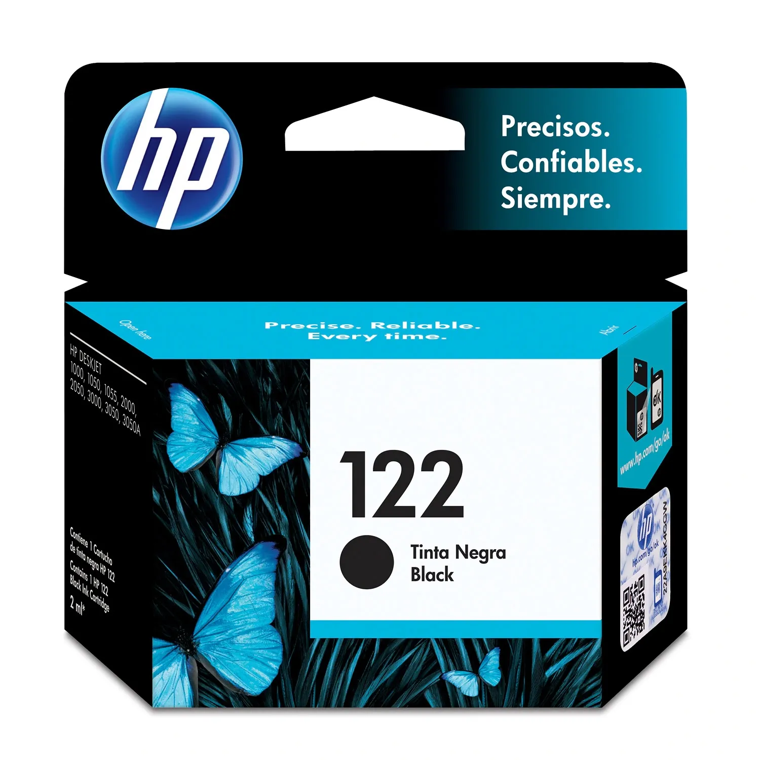 Cartucho De Tinta HP 122 Negro