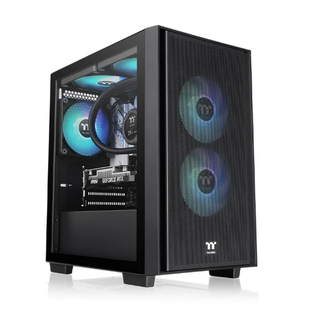 Gab +650w Thermaltake Versa H16tg Argb Fan*3 M-atx