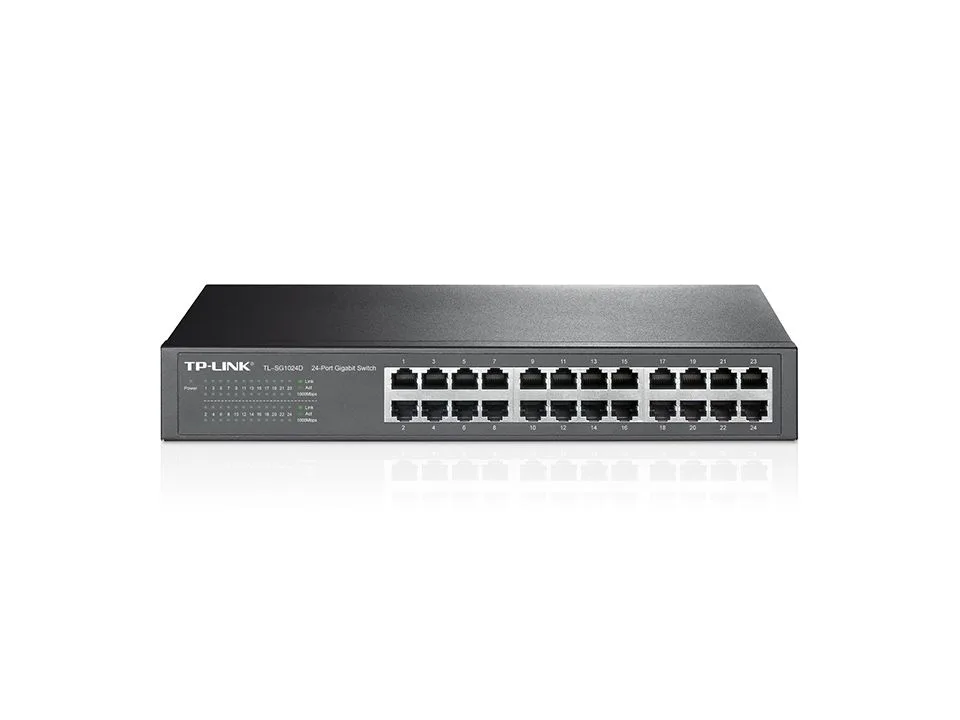 Switch Tp-Link 24P Gigabit  Desktop TL-SG1024D 