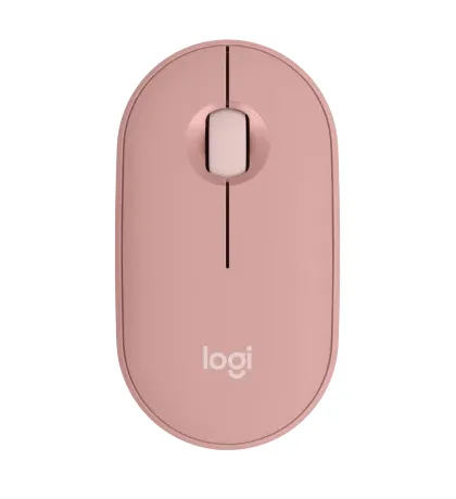 Mouse Logitech M350s Pebble 2 Inalámbrico Rosa