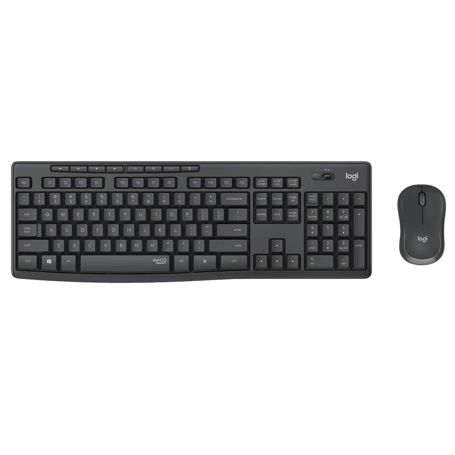Teclado Inalámbrico Logitech Mk295 Negro
