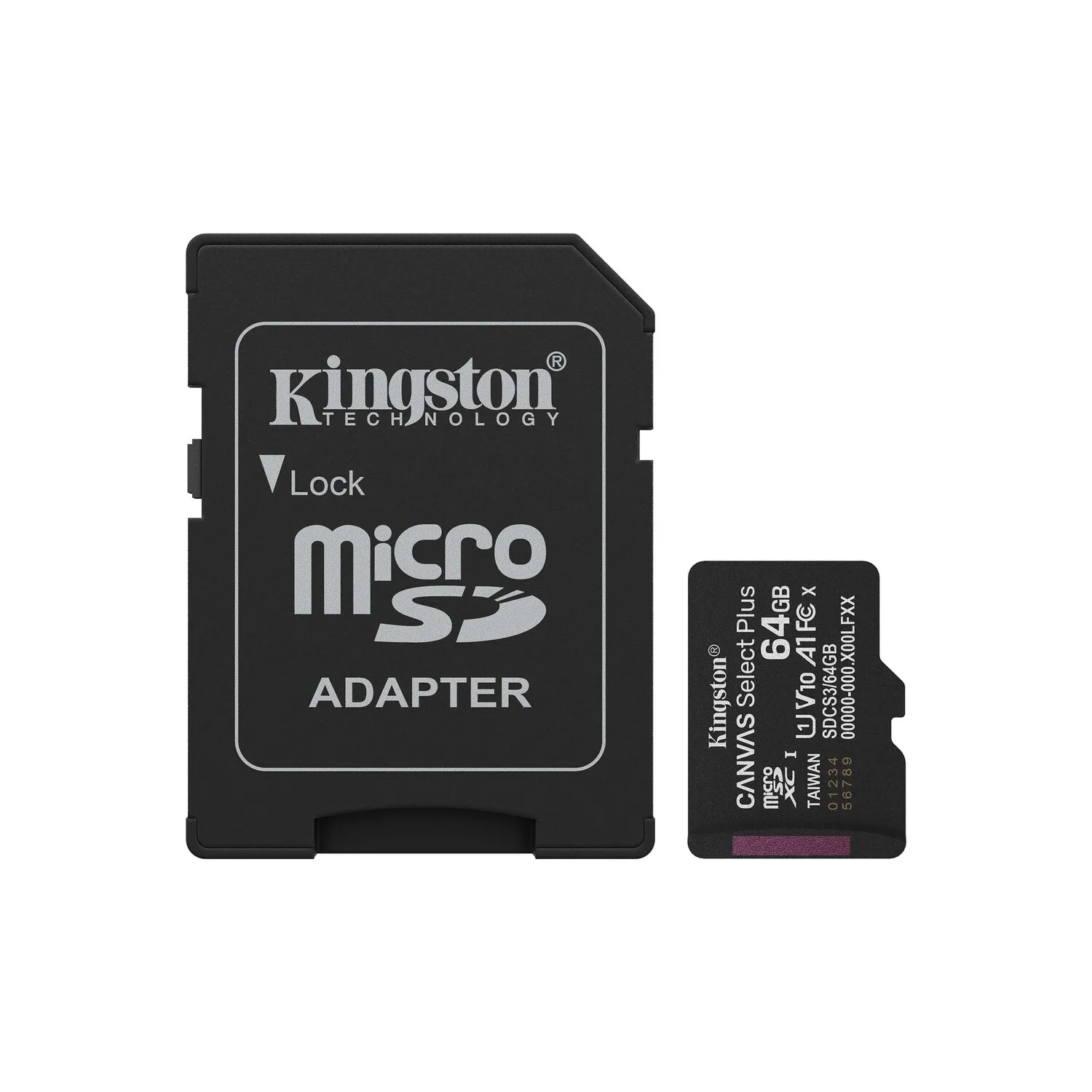 Tarjeta De Mem Kingston Select Plus Microsd 64gb G3