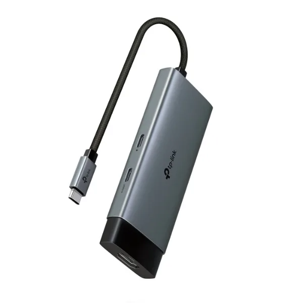 Adaptador de Red TP-Link Hub USB-C 5 en 1 Hdmi/Eth/USBx3