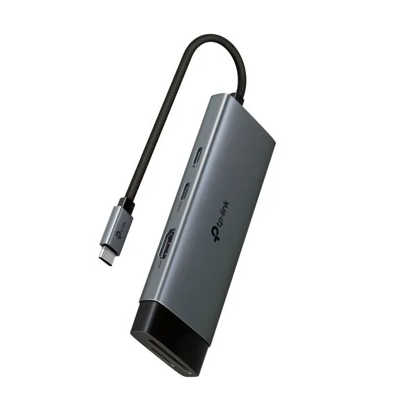 Adaptador de Red TP-Link Hub USB-C 7 en 1 Hdmi/USBx3/USB-C/SD/MICRO-SD 