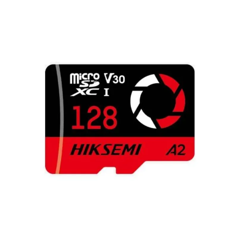 MicroSD Hiksemi Capture 128GB para Cámaras Profesionales 4K HS-TF-E3(STD)/128G/C
