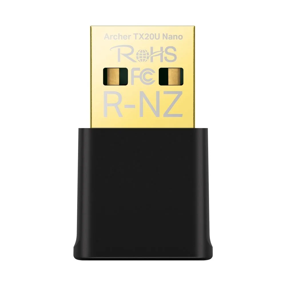 Adaptador de Red USB TP-Link Archer TX20U Nano P.RedW Doble Banda