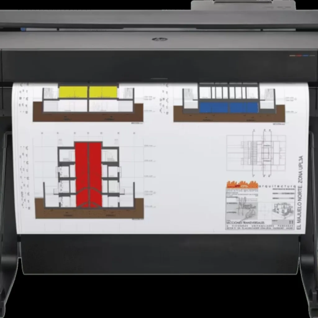 Plotter HP DesignJet T650 36" Solo Impresión 5HB10D