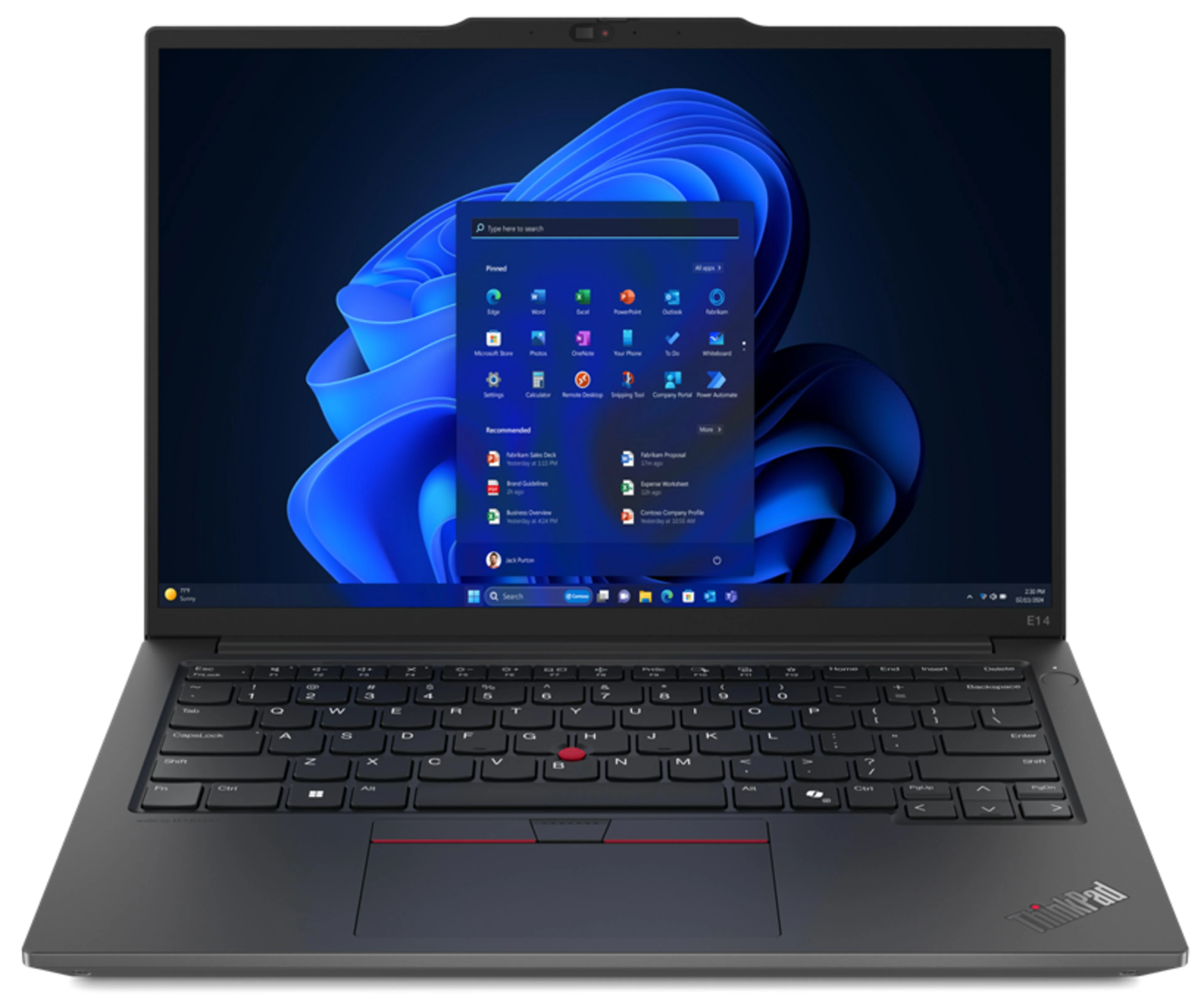Notebook  Lenovo ThinkPad E14 Gen 7 AMD Ryzen 5 7535HS 16gb 512gb SSD 21T1000DAC