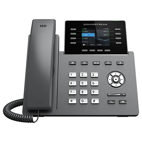 Teléfono IP Grandstream GRP2624 8 Líneas Wi-Fi Bluetooth 6 Cuentas SIP GRP2624