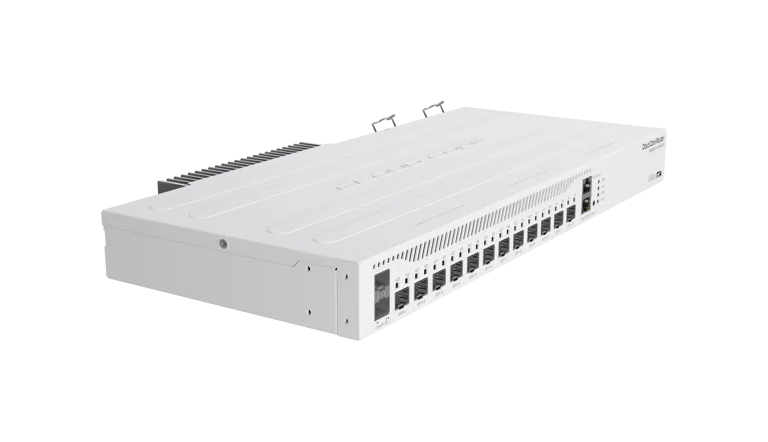 ROUTER MIKROTIK CCR2004-1G-12S+2XS CON FUENTE