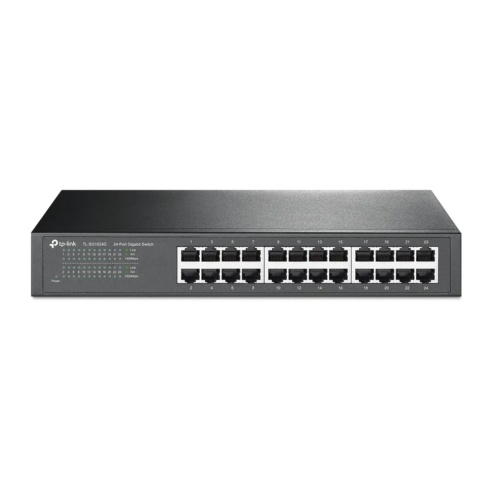 Switch Tp-Link 24P Gigabit  Desktop TL-SG1024D