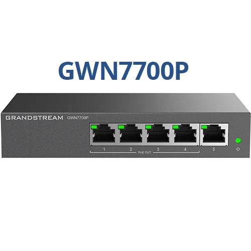 GRANDSTREAM SW 5 PORT GIGA 4POE