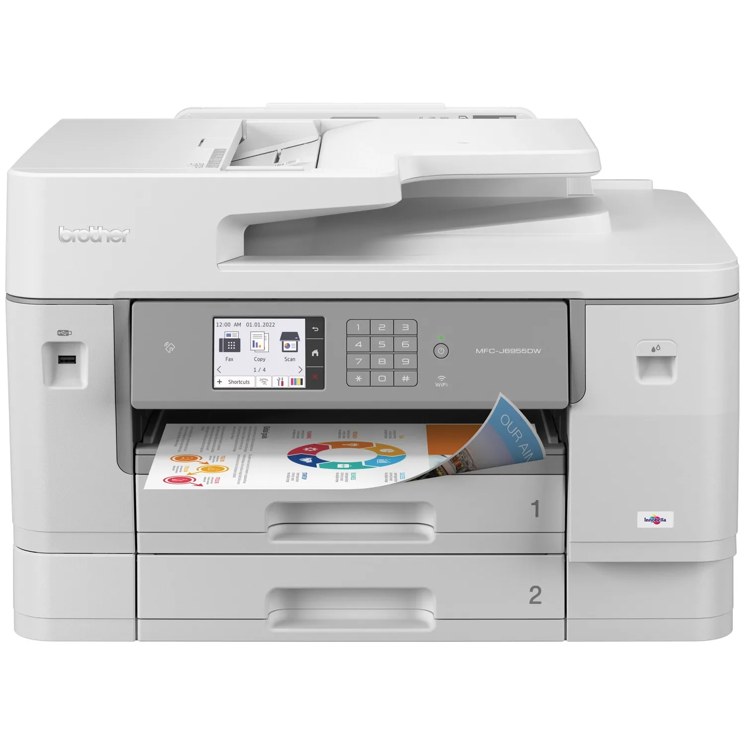 Impresora Mf Brother Mfcj6955dw Inkjet A3