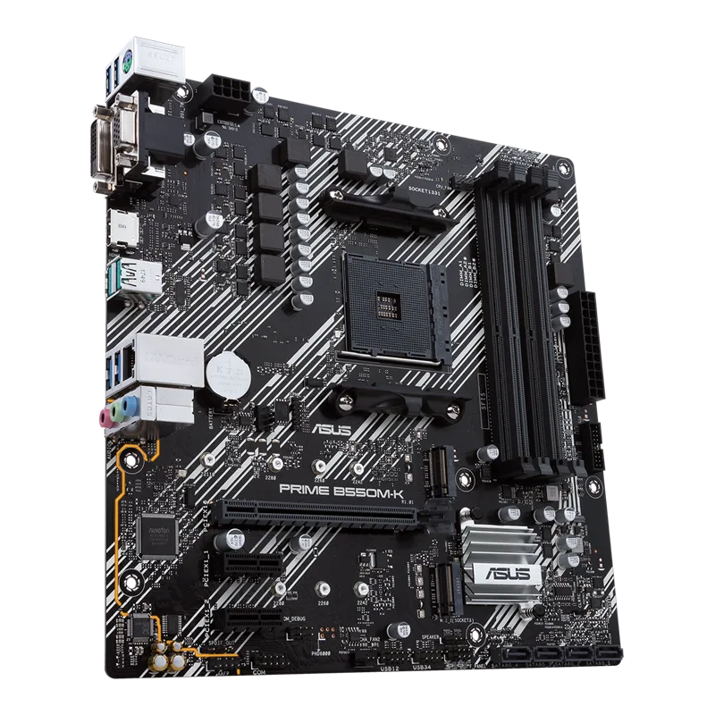Motherboard Asus Prime B550m-k Am4 Ddr4