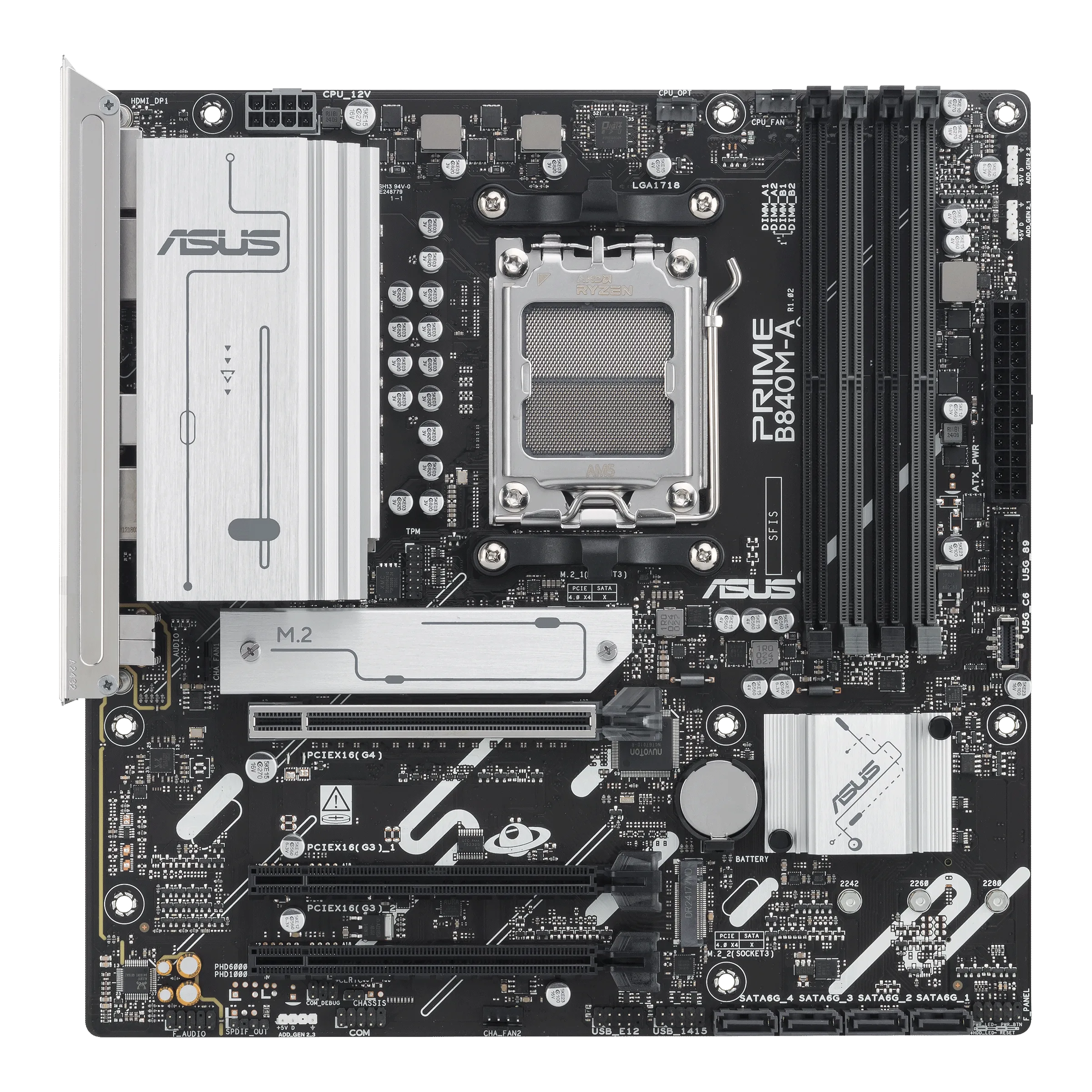 Motherboard Asus Prime B840m-a-csm Am5 Ddr5