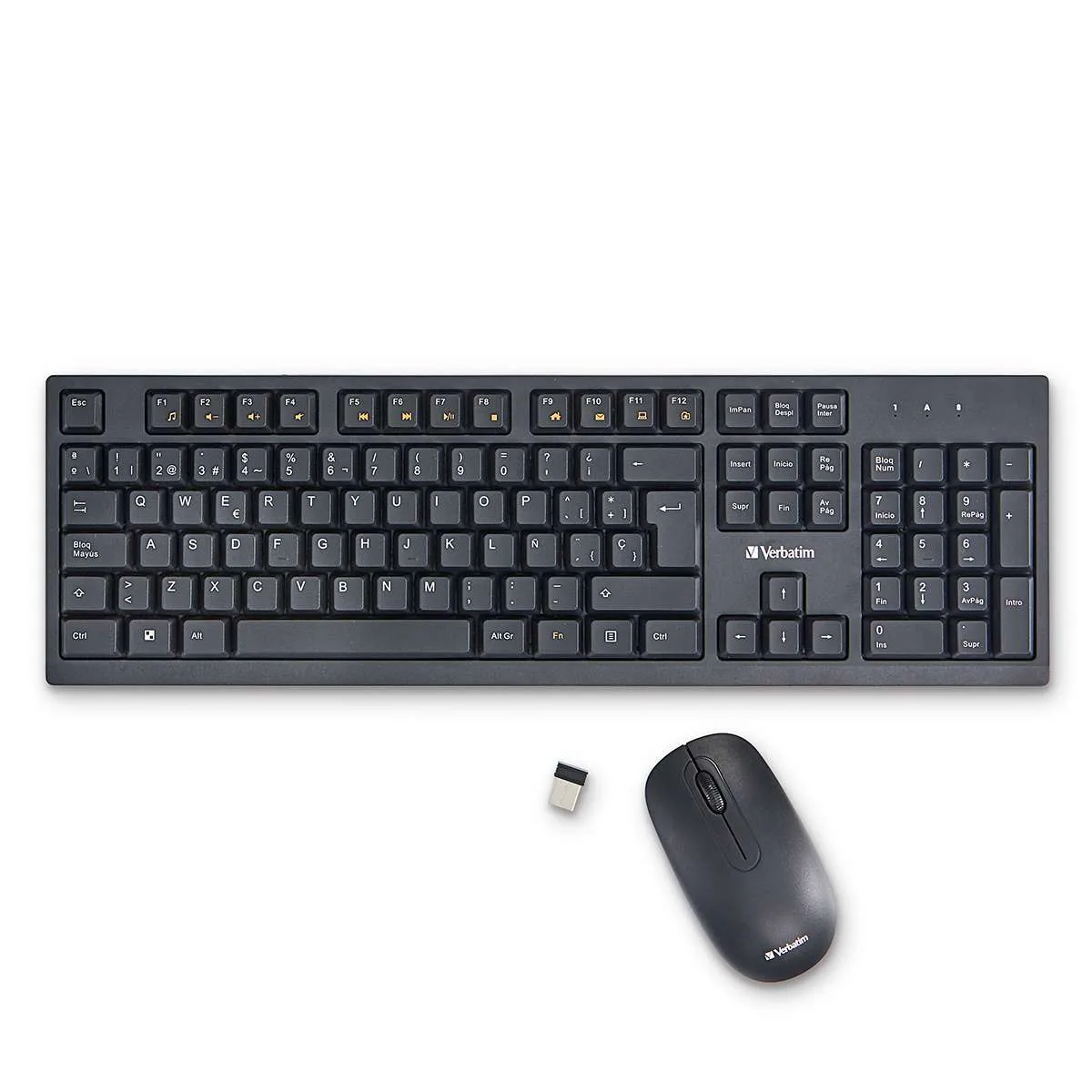 Combo Teclado Y Mouse Inalámbrico Verbatim 70708